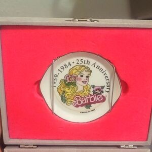 25th anniversary 1959-1984 Barbie tea set